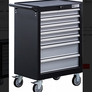 Carro de herramientas | 7 cajones | vacío - 4235 BGS - Imagen 1