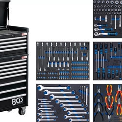 Carro de herramientas Pro Standard Maxi | 12 cajones | con 263 herramientas - 4088 BGS - Imagen 1