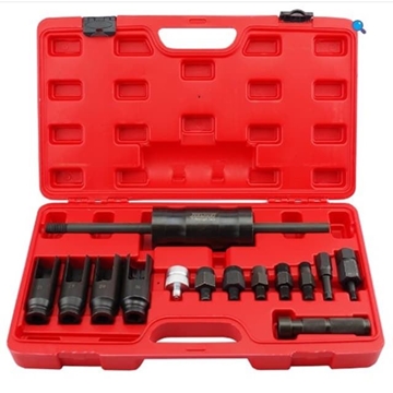 CONJUNTO EXTRACTOR DE INYECTORES DIÉSEL – 14 PIEZAS    10016 - Imagen 1