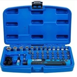 Destornillador a batería | incl. juego de puntas y llaves de vaso | 41 piezas BGS 70209 - Imagen 1