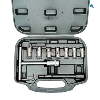 ESCARIADOR DE ASIENTOS DE INYECTORES DIÉSEL – 9 PIEZAS 9532 - Imagen 1