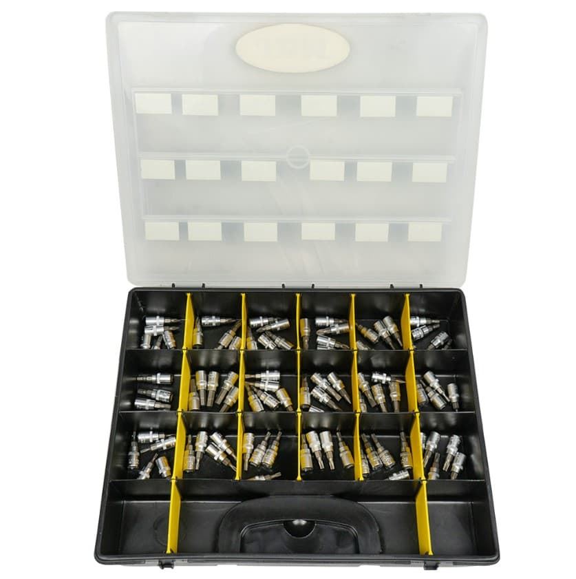 ESTUCHE DE PUNTAS DESTORNILLADOR SURTIDO DE 1/4"- 52538 JBM - Imagen 1