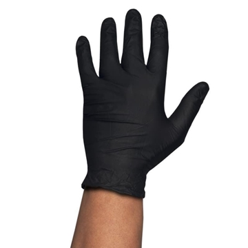 Guante Desechable Nitrilo G.Touch HQ Negro 7,0 Gr  - RUBBEREX - Imagen 1