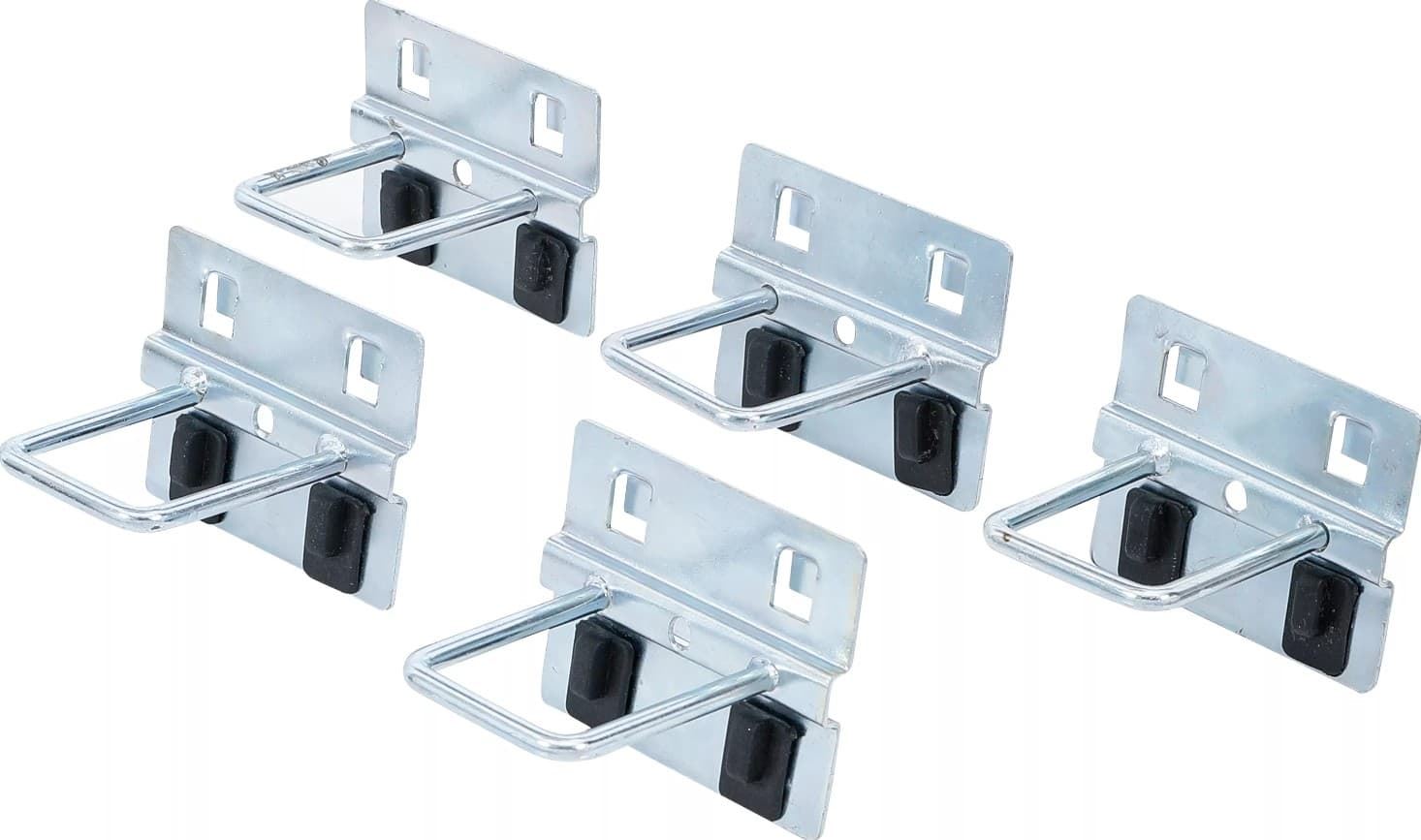 Juego de ganchos en U | para sistema de módulos de pared | 5 piezas - 80198 BGS - Imagen 1