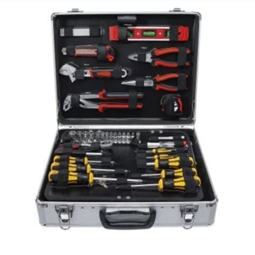 Juego de herramientas en caja de aluminio | 129 piezas - 2204 BGS - Imagen 1