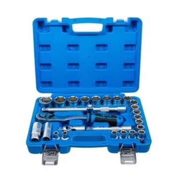 Juego de llaves de vaso | 12,5 mm (1/2") | SW 8 - 32 mm | 27 piezas - 2224 BGS - Imagen 1