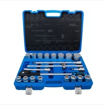 Juego de llaves de vaso 12 caras | entrada 20 mm (3/4") | 21 piezas - 1223 BGS - Imagen 1