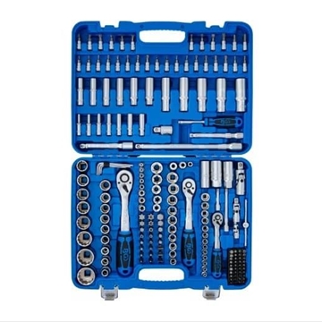 Juego de llaves de vaso 12 caras | entrada 6,3 mm (1/4") | 10 mm (3/8") / 12,5 mm (1/2") | 192 piezas - 2286 BGS - Imagen 2