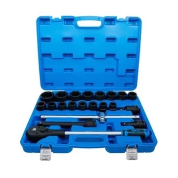 Juego de llaves de vaso de impacto | 20 mm (3/4") | 21 piezas - 5258 BGS - Imagen 1