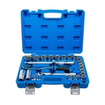 Juego de llaves de vaso | entrada 12,5 mm (1/2") | medidas en pulgadas | 27 piezas - 2216 BGS - Imagen 1