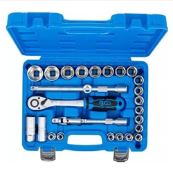 Juego de llaves de vaso | entrada 12,5 mm (1/2") | medidas en pulgadas | 27 piezas - 2216 BGS - Imagen 2