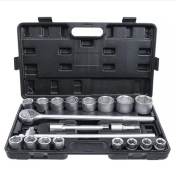 Juego de llaves de vaso | entrada 20 mm (3/4") | 19 - 50 mm | 20 piezas - 1202 BGS - Imagen 1