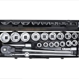 Juego de llaves de vaso | entrada 20 mm (3/4") | 19 - 50 mm | 20 piezas - 15113 BGS - Imagen 1