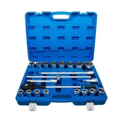 Juego de llaves de vaso | entrada 20 mm (3/4") | 21 piezas - 1207 BGS - Imagen 1