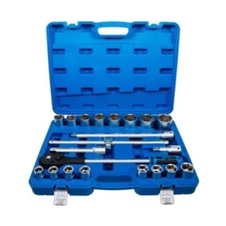 Juego de llaves de vaso | entrada 20 mm (3/4") | 21 piezas - 1207 BGS - Imagen 1