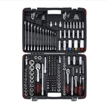 Juego de llaves de vaso | entrada 6,3 mm (1/4") / 10 mm (3/8") / 12,5 mm (1/2") | 176 piezas - 15217 BGS - Imagen 2