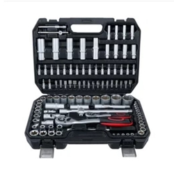 Juego de llaves de vaso | entrada 6,3 mm (1/4") / 12,5 mm (1/2") | 108 piezas - 2287 BGS - Imagen 1