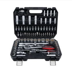 Juego de llaves de vaso | entrada 6,3 mm (1/4") / 12,5 mm (1/2") | 94 piezas - 2296 BGS - Imagen 1