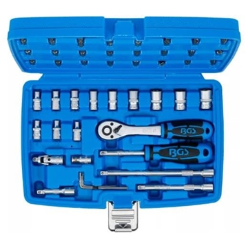 Juego de llaves de vaso | entrada 6,3 mm (1/4") | 46 piezas - 2144 BGS - Imagen 2