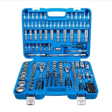 Juego de llaves de vaso Gear Lock | entrada 6,3 mm (1/4") | 10 mm (3/8") / 12,5 mm (1/2") | 192 piezas - 2247 BGS - Imagen 1