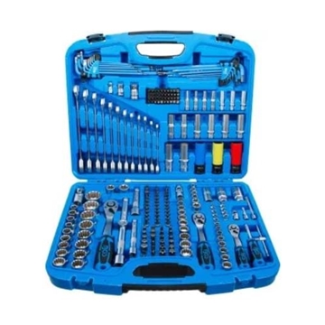 Juego de llaves de vaso Gear Lock | entrada 6,3 mm (1/4") | 10 mm (3/8") / 12,5 mm (1/2") | 218 piezas - 2290 BGS - Imagen 1