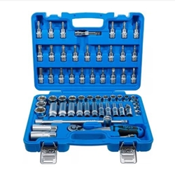 Juego de llaves de vaso hexagonal | entrada 10 mm (3/8") | 61 piezas - 2218 BGS - Imagen 1