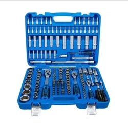 Juego de llaves de vaso hexagonal | entrada 6,3 mm (1/4") | 10 mm (3/8") / 12,5 mm (1/2") | 192 piezas - 2243 BGS - Imagen 1