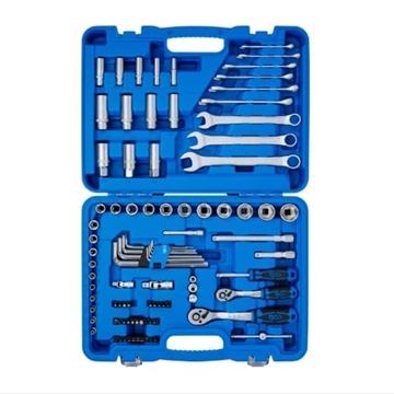 Juego de llaves de vaso hexagonal | entrada 6,3 mm (1/4") / 10 mm (3/8") | medidas en pulgadas | 92 piezas - 2299 BGS - Imagen 2