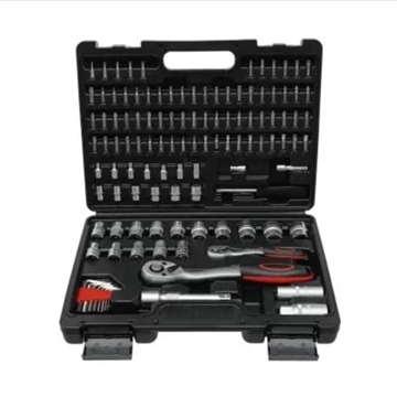 Juego de llaves de vaso perfil ondulado | entrada 6,3 mm (1/4") / 12,5 mm (1/2") | 115 piezas - 15120 BGS - Imagen 1