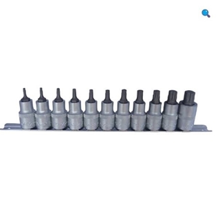 JUEGO DE PUNTAS EN VASOS TORX PLUS – 1/2?», 11 PIEZAS 9888 - Imagen 1