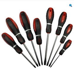 JUEGO DESTORNILLADORES PROFESIONALES, 8 PIEZAS    10278 - Imagen 1