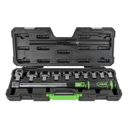 LLAVE DINAMOMÉTRICA CON CABEZAL INTERCAMBIABLE 200NM- 52913 JBM - Imagen 1