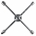 LLAVE EN CRUZ UNIÓN SOLDADA 1/2"- 52881 JBM - Imagen 1