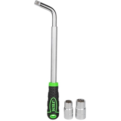 LLAVE EXTENSIBLE DE RUEDA CON VASOS REVERSIBLES 330-490MM- 51416 JBM - Imagen 1