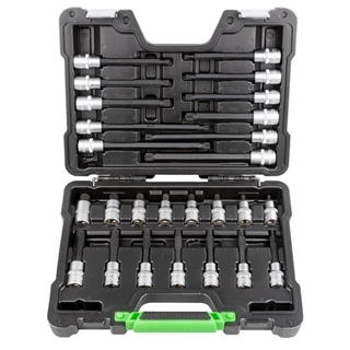 MALETÍN DE PUNTAS PARA TORNILLOS DE 12 CANTOS 26 PIEZAS- 52603 JBM - Imagen 1