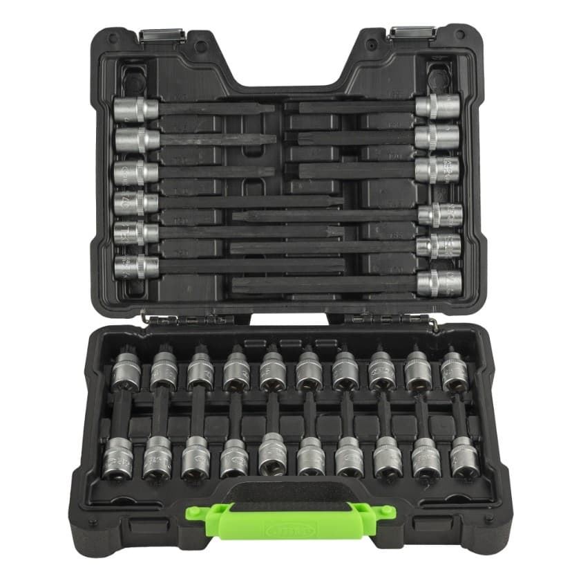MALETÍN DE PUNTAS PARA TORNILLOS TORX 32 PIEZAS- 52605 JBM - Imagen 1