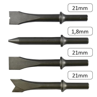 MARTILLO NEUMÁTICO 1/2" 9 PCS  52718 JBM - Imagen 2