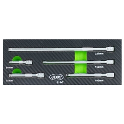 MÓDULO DE 5 BARRAS DE EXTENSIÓN DE 1/4” CON CABOTA NORMAL- 51447 JBM - Imagen 1