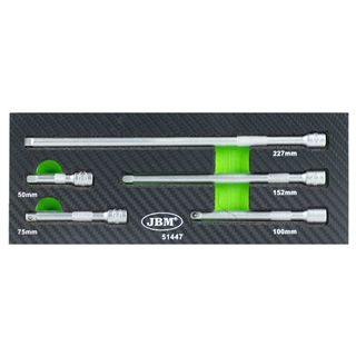 MÓDULO DE 5 BARRAS DE EXTENSIÓN DE 1/4” CON CABOTA NORMAL- 51447 JBM - Imagen 1