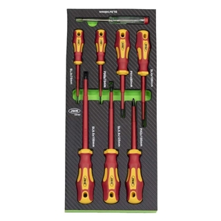 MÓDULO DE 8 DESTORNILLADORES AISLADOS VDE- 15162 JBM - Imagen 1