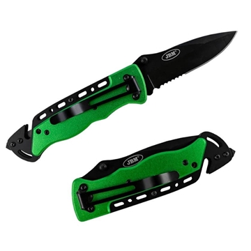 NAVAJA CON SISTEMA CORTA CINTURONES Y ROMPE CRISTALES- 52786 JBM - Imagen 1