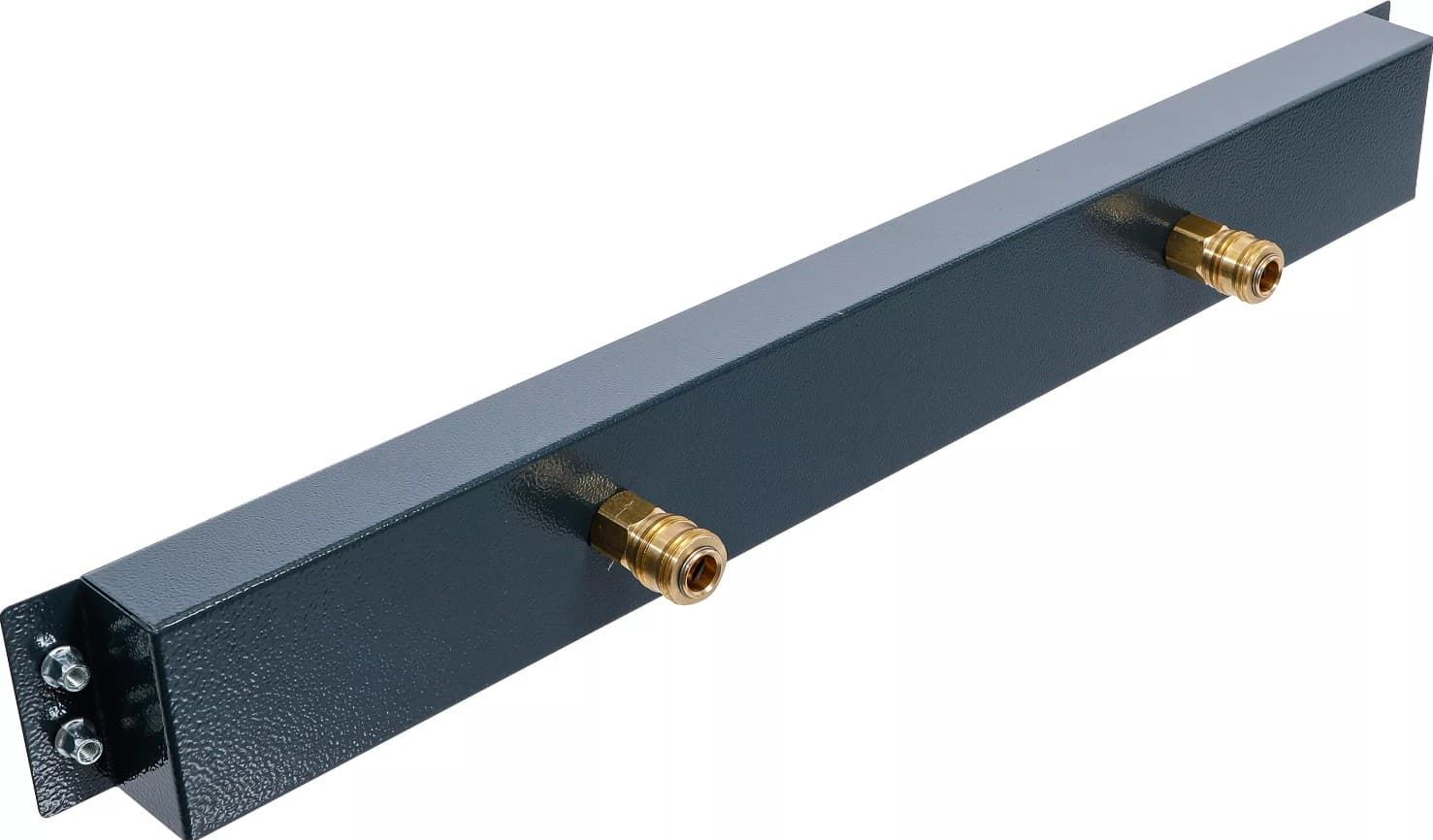 Regleta de conexión de aire comprimido | 2 tomas | para sistema de módulos de pared - 80191 BGS - Imagen 1