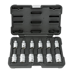 SET DE 12 PIEZAS DE 1/2" PUNTA HEXAGONAL- 51260 JBM - Imagen 1