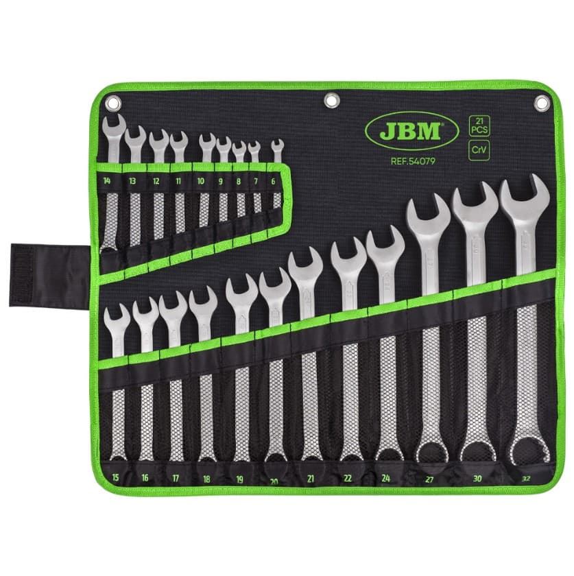 SET DE 21 LLAVES COMBINADAS- 54079 JBM - Imagen 1