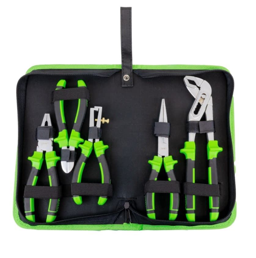 SET DE 5 ALICATES EN ESTUCHE- 51812 JBM - Imagen 1