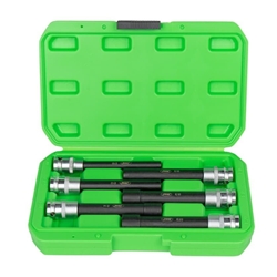SET DE 6 VASOS 1/2" TORX TIPO E EXTRA LARGOS CINCADO- 53915 JBM - Imagen 1