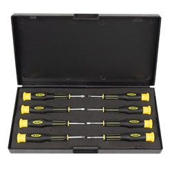 SET DE 8 DESTORNILLADORES CORTOS- 52500 JBM - Imagen 1