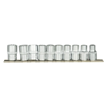 SET DE VASOS 1/2" 12 CANTOS- 52716 JBM - Imagen 1