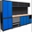 Sistema de unidad de pared | Combi | madera | 4 módulos - 80120 BGS - Imagen 1