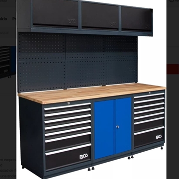 Sistema de unidad de pared | paquete inicial | madera | 3 módulos - 80100 BGS - Imagen 1